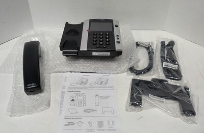 Polycom VVX 501 Desktop IP Phones POE 2200-48500-025 New Open Box Lot of 10