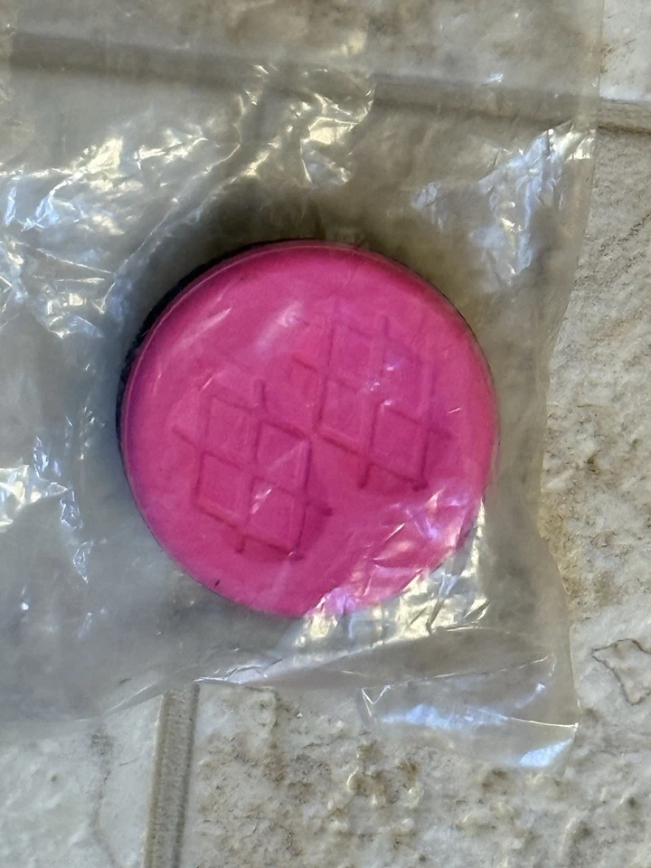 The Bigfoot Vintage 90's Pink Pogs Slammer Thick Plastic & Rubber New - Image 3 of 4