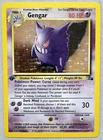 POKEMON 1ST EDITION GENGAR #5 5/62 FOSSIL HOLO RARE Card WOTC 1999 First Ed TCG
