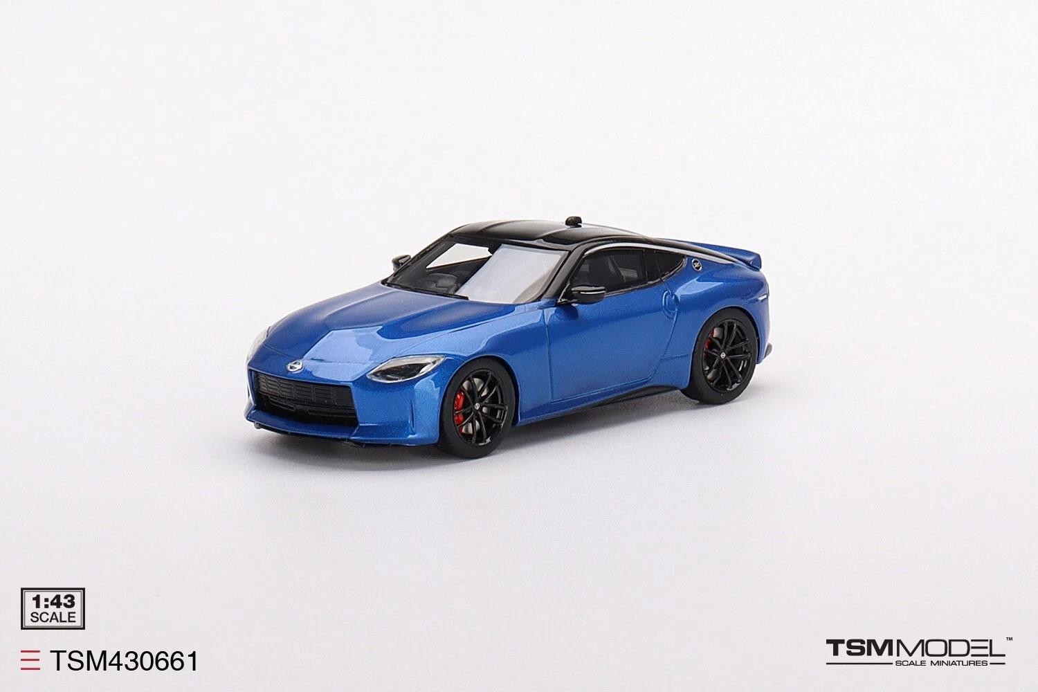 Nissan Fairlady Z Version ST 2023 Seiran Blue RHD 1:43 Scale TSM430661