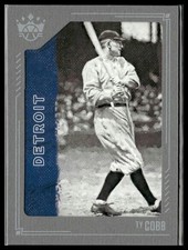 Ty Cobb 2021 Panini Diamond Kings Framed Gray #23 Detroit Tigers