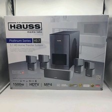 Hauss HS-7 1500 W Media Labs Platinum 5.1 HD Home Theater System