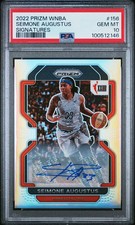 2022 Panini Prizm WNBA Seimone Augustus #156 Signatures PSA 10 POP 2