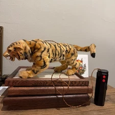 Vintage 60’s MARX Toys Bengali Tiger Battery Operated Remote Plush