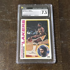 1978 TOPPS #63 NORM NIXON RC CGC 7.5 LAKERS