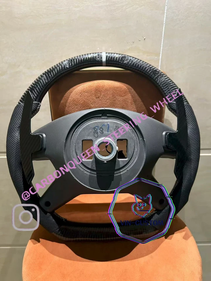 Mercedes Benz G550/W166 /X166/ GL550/GL450 G Class CARBON FIBER STEERING WHEEL - Image 3 of 4