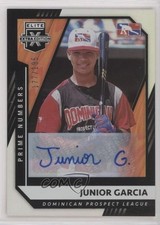2021 Elite Extra Edition Prime Numbers A Signatures /195 Junior Garcia Auto 03rx