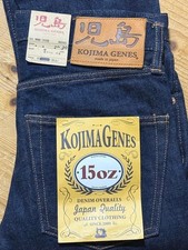 Jeans de mezclilla KOJIMA GENES 15 oz talla 30 hechos en Japón