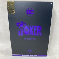 Mcfarlane DC Multiverse The Joker  The Deadly Duo Gold Label. New In Box.