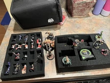 warmachine hordes army lot. With Zipper Bag To Hold Every Thing