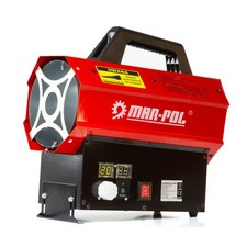 Riscaldatore gas 30kW con tubo, riduttore [Senza termostato]