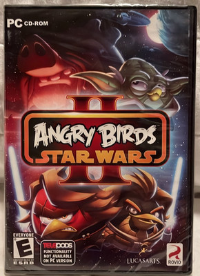 Angry Birds Star Wars II 2 NEW Factory Sealed PC CD-ROM 2013 LucasArts