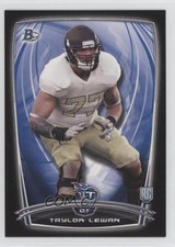 2014 Bowman Rookies Black Taylor Lewan #106 1u6