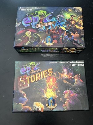 Tiny Epic Dungeons mit Geschichten Erweiterungspack | Gamelyn Spiele