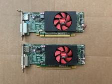 Lot of 2 Dell AMD Radeon HD 8490 1GB DVI DisplayPort 0DMHJ0 Low Profile Card