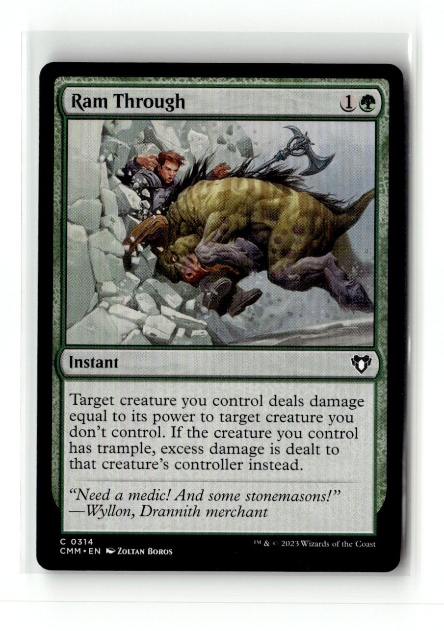 Ram Through 314/1067 Commander Masters Regular 2023 MTG NM