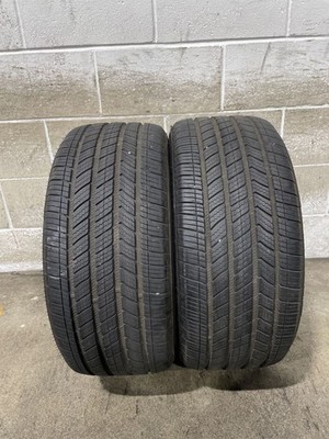 2x P245/45R17 Bridgestone Turanza QuietTrack 7/32 99 V Used Tires 2454517