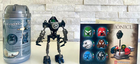 Bionicle Toa Mata Set of 6: 8531 8532 8533 8534 8535 8536 w/Canisters & Manuals