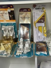 Baby Childproofing Cabinet And Stove Safety Starter Set Bundle