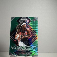 Panini 2022 Prizm WNBA Emergent Green Prizm Myisha Hines-Allen #10 Mystics /25