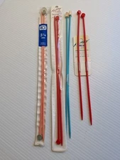 Vintage Knitting Needles 4x assorted Brands