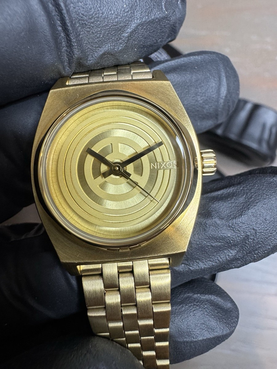NIXON STAR WARS C3PO 腕時計 ゴールド 【美品】 Nixon X Star Wars Time Teller Chrono Watch - C-3PO gold