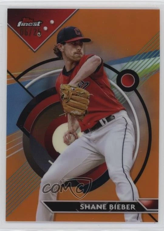 Shane Bieber trading card