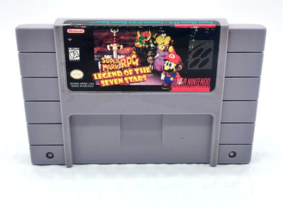 Nintendo Super Mario RPG Legend of the Seven Stars SNES NTSC-U/C Cartridge Only
