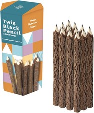 Rustic Natural Wood Pencils - Perfect for Classroom Fun and Outdoor Adventures