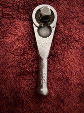 Matco Tools Usa Br4t Chrome 38 Drive Stubby Extra-compact Mini Chrome Ratchet