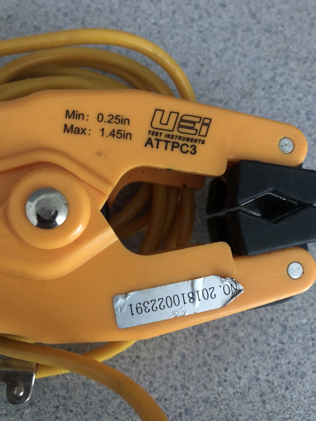 UEi Test Instruments Type : ATTPC3 K-Type Pipe Clamp Probe | PRE-OWNED | HVAC