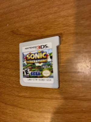 Sonic Generations (Nintendo 3DS, 2011) Cart Only Tested Ships Next Day!!
