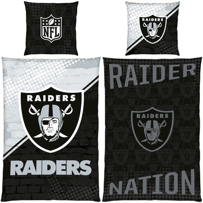 NFL Las Vegas Raiders Bettwäsche Raider Nation Linon/Renforcé - Bild 1 von 4