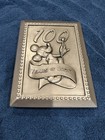 Walt Disney World Pewter Picture Frame Mickey Mouse “100 Years Of Magic" — photo 1
