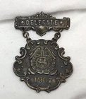 1907 Civil War Sons of Veterans Delegate Badge Dayton Ohio National Encampment