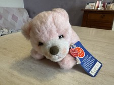 Peluche Trudi Orso rosa versione 24 cm vintage 1 serie nuovo da collezione