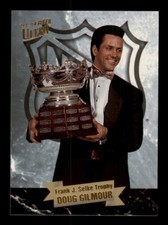 1993-94 FLEER ULTRA AWARD WINNERS #3 DOUG GILMORE SELKE TROPHY MAPLE LEAFS