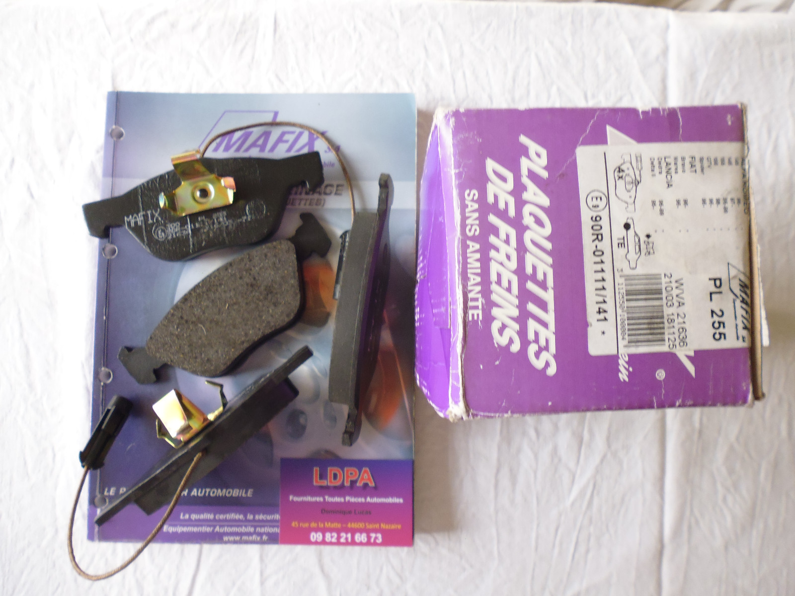 Plaquettes de frein avant Alfa 156 anti bruit et vibrations Sportwagen 932