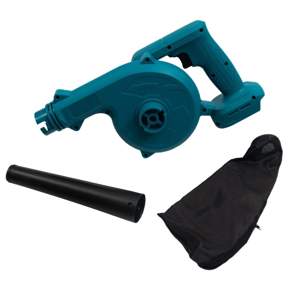 Elektrischer Luftduster 80000 U/min - Akku Betrieben, 4500mAh - Mit 3 Düsen Für Tastatur, Auto, Haartrocknen - Hellblau