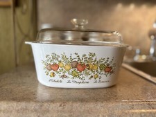 EXTREMELY RARE CorningWare 5 Liter A-5-B Spice Of Life L?Echalote La Marjolaine