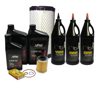 2016-2021 Can-Am Defender HD8 Max OEM 10W-50 Full Synth Full Service Kit C21
