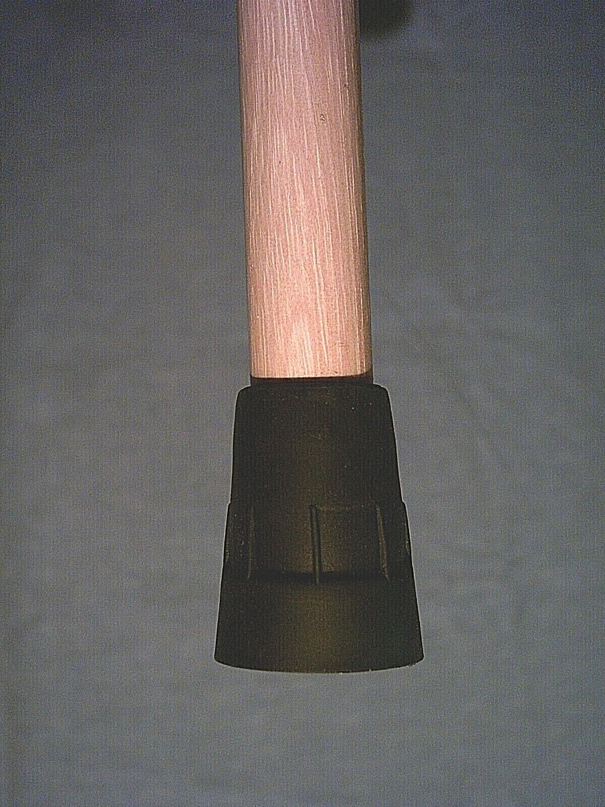 walking cane Black Water Buffalo Horn handle beaded collar tapered