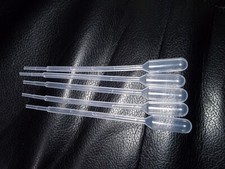 5/pk,1 ml Graduated Disposable Transfer Pipette Dropper For Art and Craft/Resin