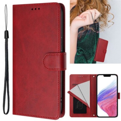 For iPhone 16e 16 15 14 13 12 11 Pro Max Plus XS Case Wallet Leather RFID Cover