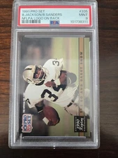 1991 Pro Set — Bo Jackson / Barry Sanders — MINT PSA 9 Mint FRESH GRADE!