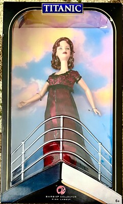 Barbie: TITANIC “ROSE” Pink Label 2007 #K8666 NRFB