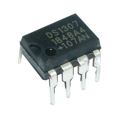 100PCS DS1307 DIP-8 DS1307N DS1307N+ Imported Board NEW