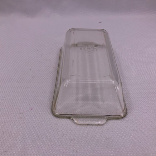 Vintage Pyrex Clear Glass Loaf Pan w/ Handles #212 Heavy 8.5" x 5" x 2.5" - Picture 11 of 12