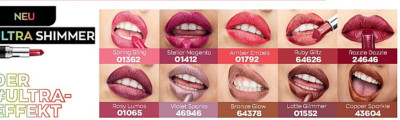 Avon ULTRA SHIMMER Lippenstift  AUSWAHL Perlglanz WOW Beauty Trends