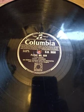 Teddy Johnson - Please Mr. Sun / We Won't Live In A Castle rare Colombia shellac